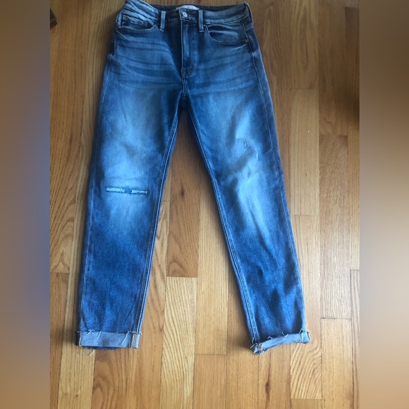 KanCan Cynthia patched straight jeans - Picture 4 of 8